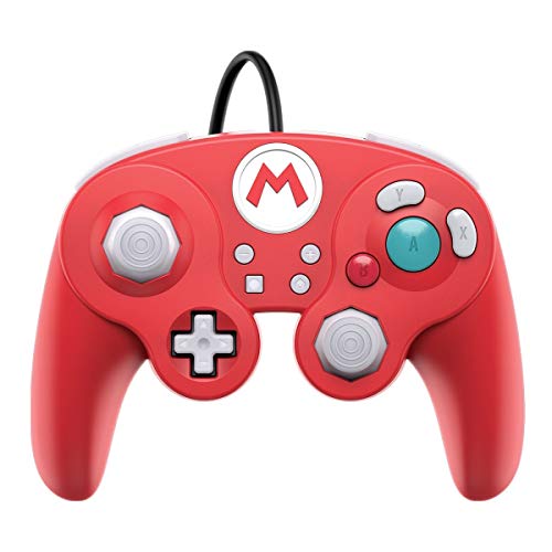 PDP - Mando Smash Pad Pro Con Cable, Mario (Nintendo Switch)