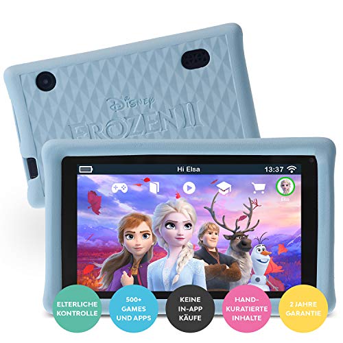 Pebble Gear Kids Tablet Frozen 2 / la Eiskönigin 2 de Disney® Android-Kinder-Tablet 17.8cm (7 Zo