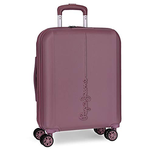 Pepe Jeans Glasgow Maleta de cabina Morado 40x55x20 cms Rígida ABS Cierre TSA 37L 3,2Kgs 4 Ruedas dobles Extensible Equipaje de Mano Pepe Jeans Glasgow Maleta de cabina Morado 40x55x20 cms Rígida ABS Cierre TSA 37L 3,2Kgs 4 Ruedas dobles Extensible Equipaje de Mano