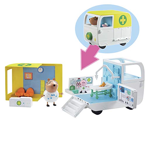 Peppa Pig - Playset Ambulancia y Centro médico Peppa Pig