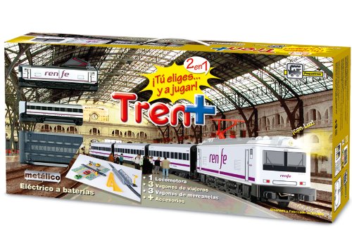 PEQUETREN Seinsa 905 - Tren Renfe con Viajeros Y Mercancias PEQUETREN Seinsa 905 - Tren Renfe con Viajeros Y Mercancias