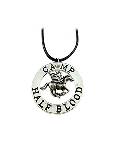 Percy Jackson collar colgante – Campamento media sangre – películas libros Cosplay serie por Athena marcas