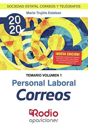 Personal Laboral Correos. Temario. Volumen 1: Sociedad Estatal Correos y Telégrafos