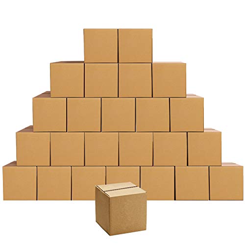 PETAFLOP Cajas de envío de cartón Corrugado de 15,2x15,2x15,2 cm, 25 Cajas de Embalaje pequeñas, 6x6x6 Pulgadas PETAFLOP Cajas de envío de cartón Corrugado de 15,2x15,2x15,2 cm, 25 Cajas de Embalaje pequeñas, 6x6x6 Pulgadas