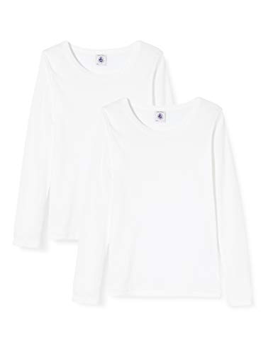 Petit Bateau 5328900 Camiseta, Blanco (Variante 1 Zga), 8 años para Niñas
