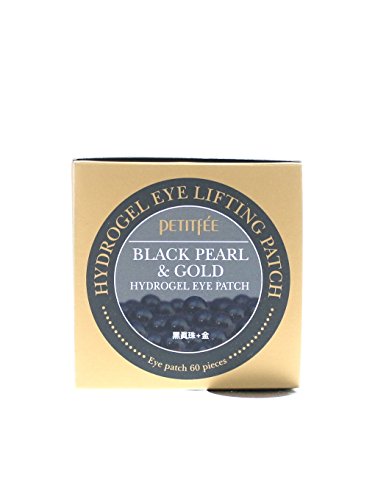 PETITFEE Black Pearl & Gold Hydrogel Eye Patch - 60 sheet by Petitfee