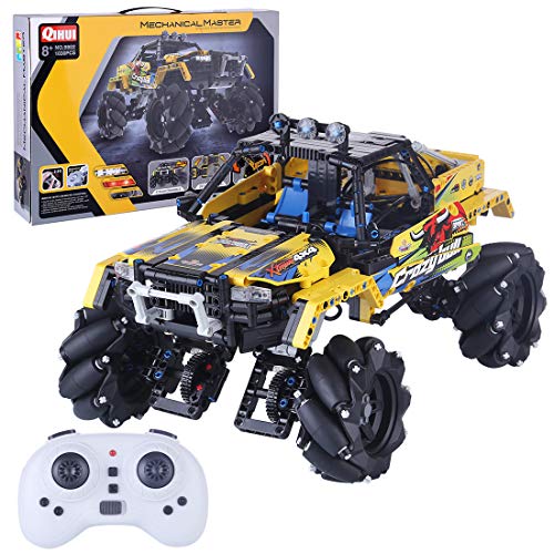 PEXL Technic Extreme Offroader, teledirigido todoterreno, camión, modelo de bloques de construcción 1030, compatible con la técnica Lego