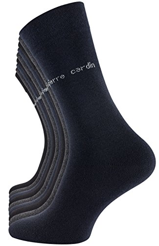 Pierre Cardin® - 9 pares de calcetines de algodón de vestir para hombre, 39-42