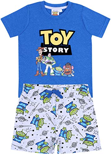 Pijama Azul y Gris Toy Story Disney 2-3 Años 98 cm