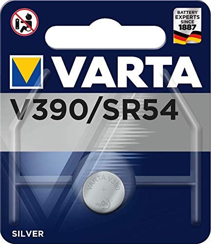 Pila de 1,55 V VARTA Electronics V390, Pila en un blíster Original de 1 Unidad