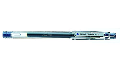 Pilot G-TEC C4 - bolígrafo de gel Azul, Transparente, paquete de 12 unidades