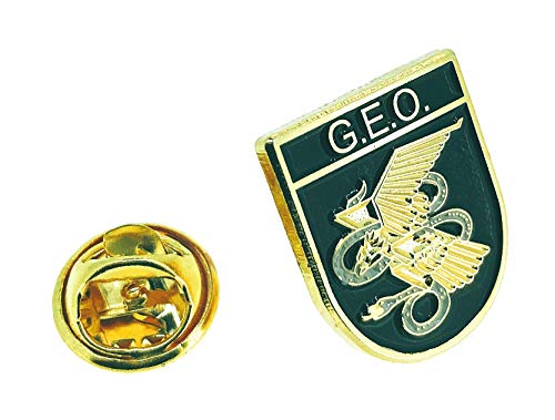 Pin de Solapa del Grupo Especial de Operaciones GEO | Pines Originales y Baratos Para Regalar | Para las Camisas, la Ropa o para tu Mochila | Detalles Divertidos