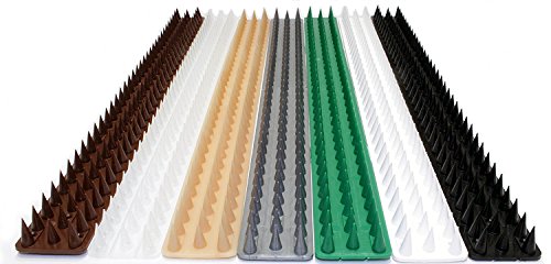 Pinchos Antipalomas TRANSPARENTE. Antigatos, intrusos, aves de Polipropileno plástico antiUV CAJA DE 6 UDS, cada ud mide 50cm, 3m en total Con orificios para tornillos o fijación adhesivo exteriores Pinchos Antipalomas TRANSPARENTE. Antigatos, intrusos, aves de Polipropileno plástico antiUV CAJA DE 6 UDS, cada ud mide 50cm, 3m en total Con orificios para tornillos o fijación adhesivo exteriores
