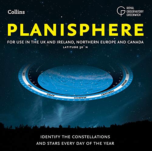 Planisphere: Latitude 50°N – for use in the UK and Ireland, Northern Europe and Canada (Royal Observatory Greenwich) [Idioma Inglés]