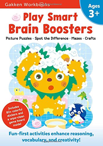 Play Smart Brain Boosters 3+: For Ages 3+ (Gakken Workbooks)