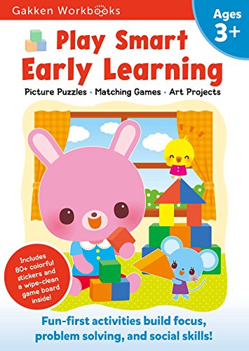 Play Smart Early Learning 3+: For Ages 3+ (Gakken Workbooks)