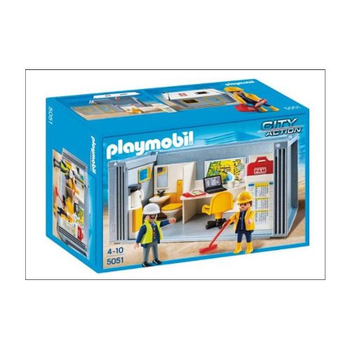 PLAYMOBIL 5051 City Action - Casa contenedor de construcción PLAYMOBIL 5051 City Action - Casa contenedor de construcción