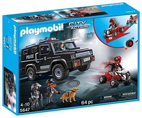Playmobil 599386031 - Fuerzas Especiales de policia