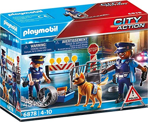 PLAYMOBIL City Action 6878 - Bloqueo de Calle (5 años)