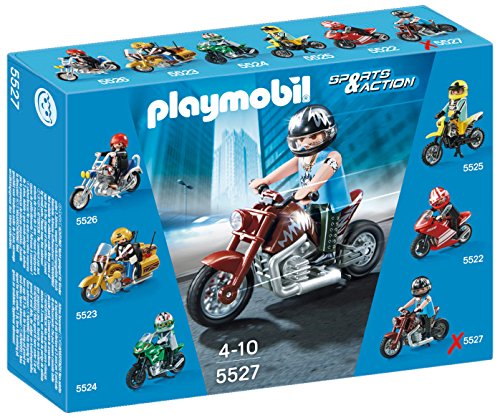 Playmobil Coleccionables - Sports & Action Moto Custom Juguetes y Juegos (Playmobil 5527) Playmobil Coleccionables - Sports & Action Moto Custom Juguetes y Juegos (Playmobil 5527)