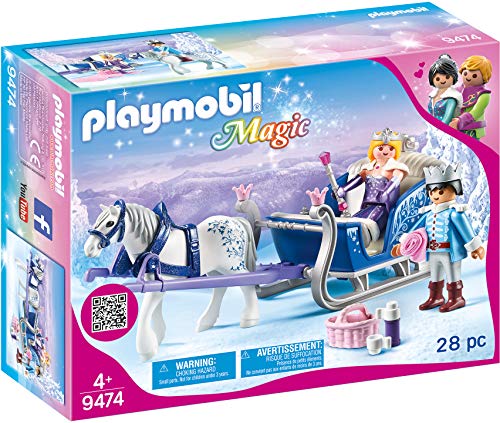 Playmobil- Trineo con Pareja Real Set Juguetes, Multicolor (geobra Brandstätter 9474) Playmobil- Trineo con Pareja Real Set Juguetes, Multicolor (geobra Brandstätter 9474)