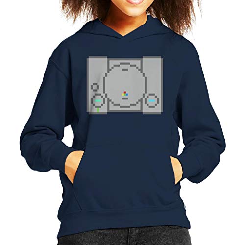 Playstation Classic Pixel Art Kid's Hooded Sweatshirt