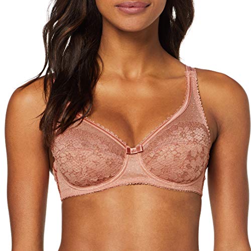 Playtex Soutien-Gorge Avec Armatures Cœur Croise Classique Sujetador con Aros, Rosa (Terra Cotta 0Bg), 105B para Mujer