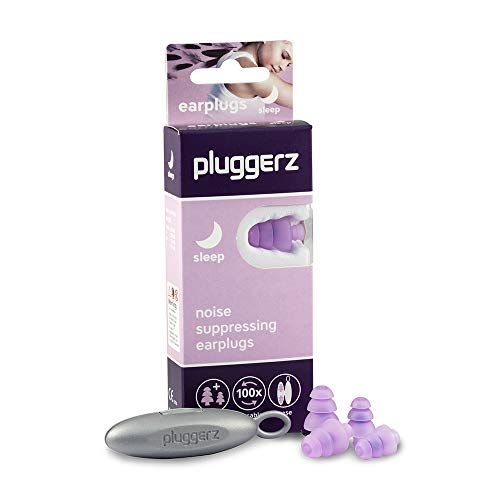 PLUGGERZ Earplugs Sleep Adultos & Niños, 20 g