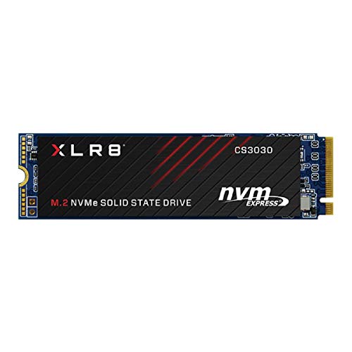 PNY XLR8 CS3030 Unidad de Estado sólido M.2 500 GB PCI Express 3D TLC NVMe - Disco Duro sólido (500 GB, M.2, 3500 MB/s), Negro
