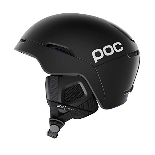 POC Obex Spin Casco, Unisex-Adult, Uranium Black, M-L (55-58cm)