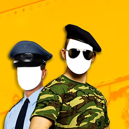Policía y Ejército montaje de la foto Policía y Ejército montaje de la foto