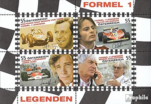 Prophila Collection Austria Michel.-No..: Bloque 51 (Completa.edición.) 2009 Fórmula-1-Racing (Sellos para los coleccionistas) el tráfico por Carretera
