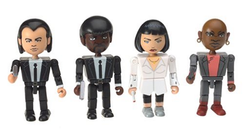 Pulp Fiction – The Cast 4 Figuras PVC 8Cm