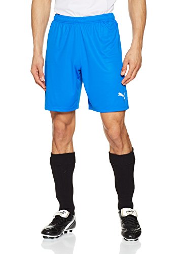 PUMA LIGA Shorts Pants, Hombre, Electric Blue Lemonade-White, XL PUMA LIGA Shorts Pants, Hombre, Electric Blue Lemonade-White, XL