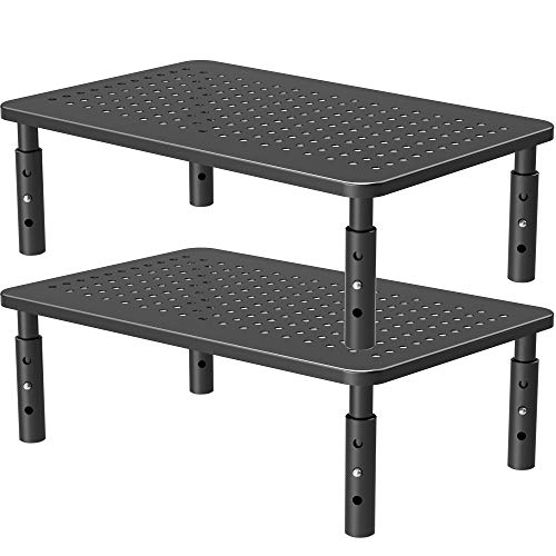 PUTORSEN® Soporte de Monitor pc de Premium - Elevador de Monitor Ajustable 3 Alturas para Laptop, Ordenador, PC, Impresora, Soporte Metálico Ergonómico de Escritorio para Monitor (2 Pack) PUTORSEN® Soporte de Monitor pc de Premium - Elevador de Monitor Ajustable 3 Alturas para Laptop, Ordenador, PC, Impresora, Soporte Metálico Ergonómico de Escritorio para Monitor (2 Pack)