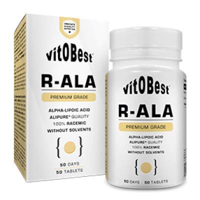 R-ALA 50 Comp. - Suplementos Alimentación y Suplementos Deportivos - Vitobest R-ALA 50 Comp. - Suplementos Alimentación y Suplementos Deportivos - Vitobest