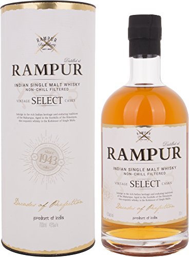 Rampur Vintage Select Casks Indian Single Malt Whisky - 700 ml