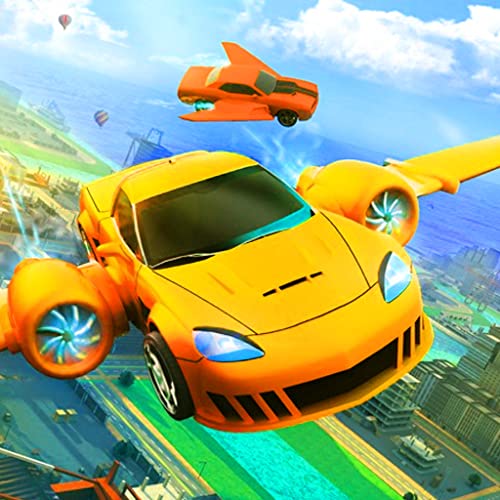 Real Flying Car Driving Simulator Game 3D