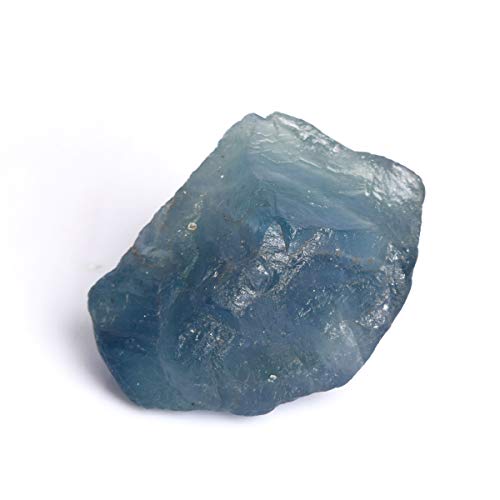 Real Gems Piedra de Cristal de fluorita Verde Natural curativa 261.00 CT Fluorita áspera Mina de Tierra Piedra Preciosa Suelta para decoración