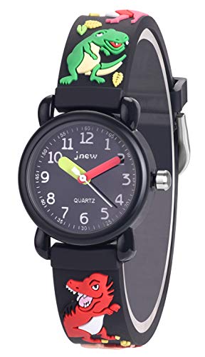 Relojes para Niño Reloj de Pulsera Analógico de Cuarzo para Niños y Niñas, Profesor Tiempo Regalo Chicos de 3 a 12 Años, Resistente al Agua Dibujos Dinosaurio Relojes para Niño Reloj de Pulsera Analógico de Cuarzo para Niños y Niñas, Profesor Tiempo Regalo Chicos de 3 a 12 Años, Resistente al Agua Dibujos Dinosaurio