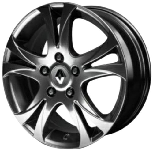 Renault Accesorios 7711426990 Llantas de Aleación Avanza, 15 Pulgadas, Gris Antracita Satinado Renault Accesorios 7711426990 Llantas de Aleación Avanza, 15 Pulgadas, Gris Antracita Satinado