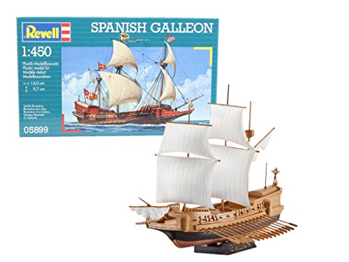 Revell Spanish Galleon, Kit de Modelo, 1: 450 Escala, (05899)