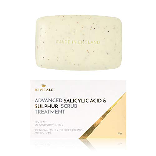Revitale Advanced Jabón para tratamiento exfoliante con ácido salicílico y azufre Revitale Advanced Jabón para tratamiento exfoliante con ácido salicílico y azufre