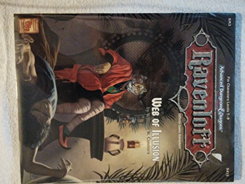 Rm3 Web of Illusions (Advanced Dungeons & Dragons, 2nd Edition, Ravenloff Offical Game Adventure, Rm3, 9415)