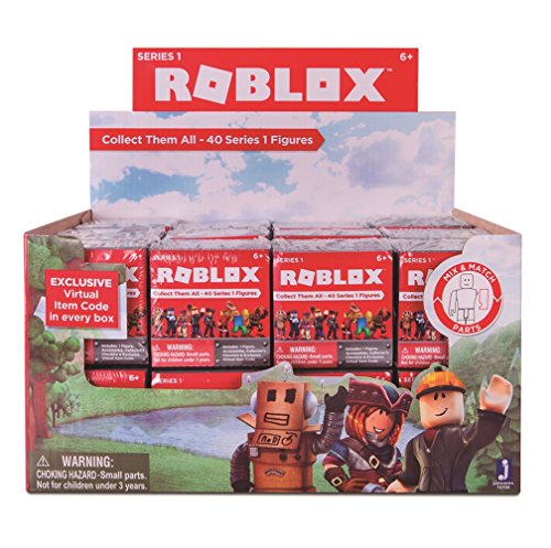 Roblox- Cubo Que Contiene 1 Personaje, única (Giochi Preziosi Spagna RBL00000)