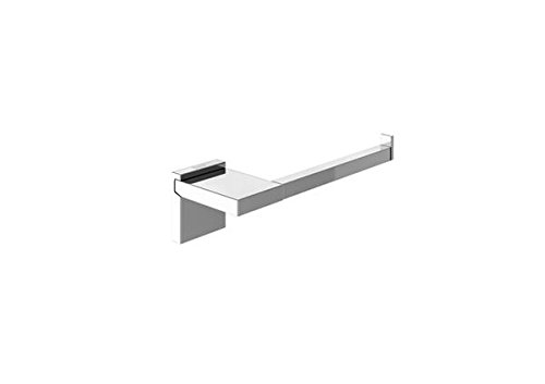 Roca A816850001 Portarrollo sin tapa (Posibilidad de instalación mediante tornillería o adhesivo), Cromado, 16,3 x 6,2 x 4,5 cm Roca A816850001 Portarrollo sin tapa (Posibilidad de instalación mediante tornillería o adhesivo), Cromado, 16,3 x 6,2 x 4,5 cm