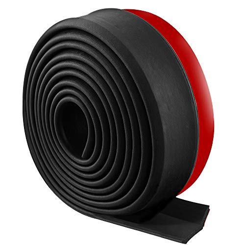 Rovtop Protector de Parachoques - Para Pegar el Parachoques del Coche, Labio de parachoques, Tiras Adhesivas de Goma, Clips de Nylon (Negro) Rovtop Protector de Parachoques - Para Pegar el Parachoques del Coche, Labio de parachoques, Tiras Adhesivas de Goma, Clips de Nylon (Negro)