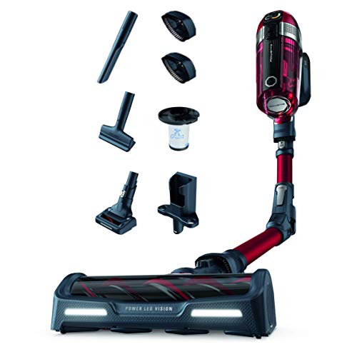 Rowenta XForce Flex 11.50 RH9829 Aspiradora escoba con mopa sin cable, cabezal con luces Led, gran potencia, posición parking, batería extraíble de 22 V, autonomía de 45 min con tubo flexible Rowenta XForce Flex 11.50 RH9829 Aspiradora escoba con mopa sin cable, cabezal con luces Led, gran potencia, posición parking, batería extraíble de 22 V, autonomía de 45 min con tubo flexible