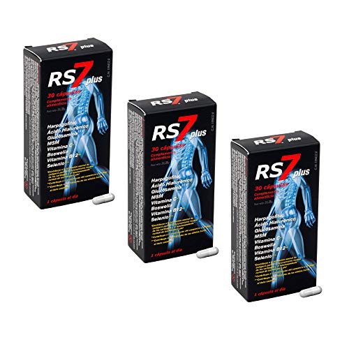 RS7 Articulaciones Plus 90 Cap + Muestra gratis Crema Fisio Forte
