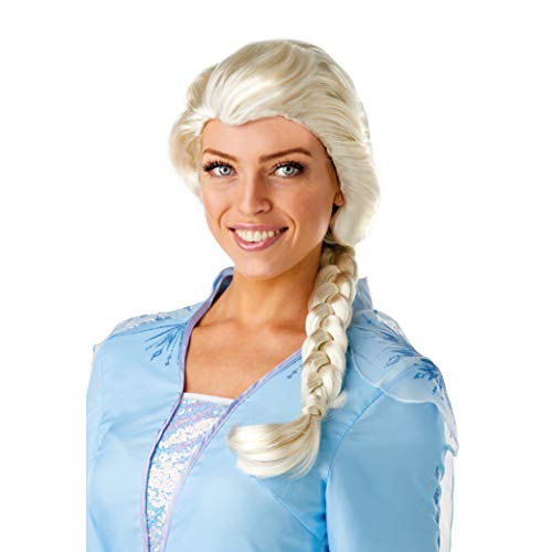 Rubies - Peluca oficial de Disney Frozen 2, Elsa, accesorio para disfraz, talla única